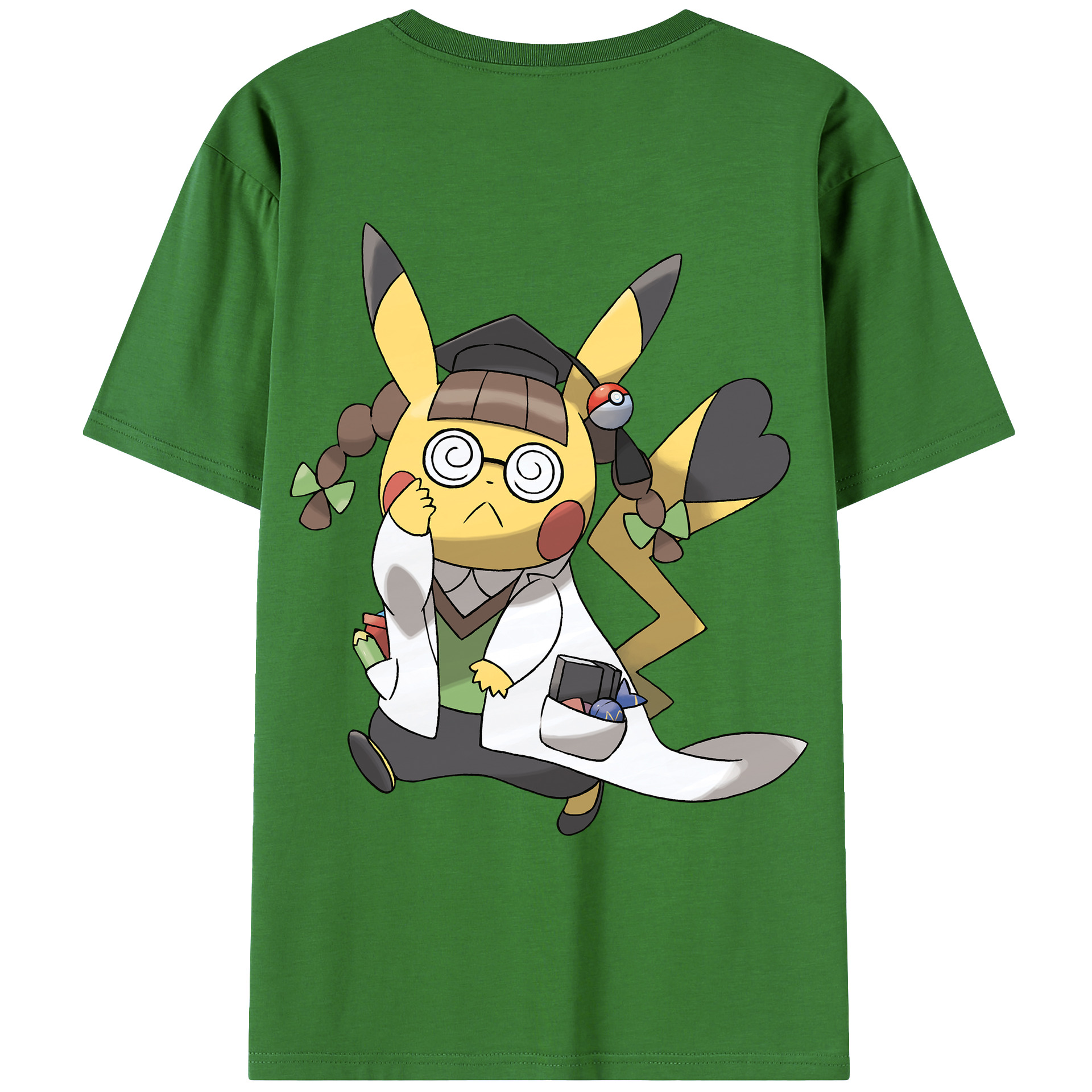 （画像用） ポケットモンスター Pokémon レディース半袖Tシャツ(バックプリント)